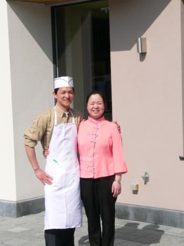 Onze chef en gastvrouw
